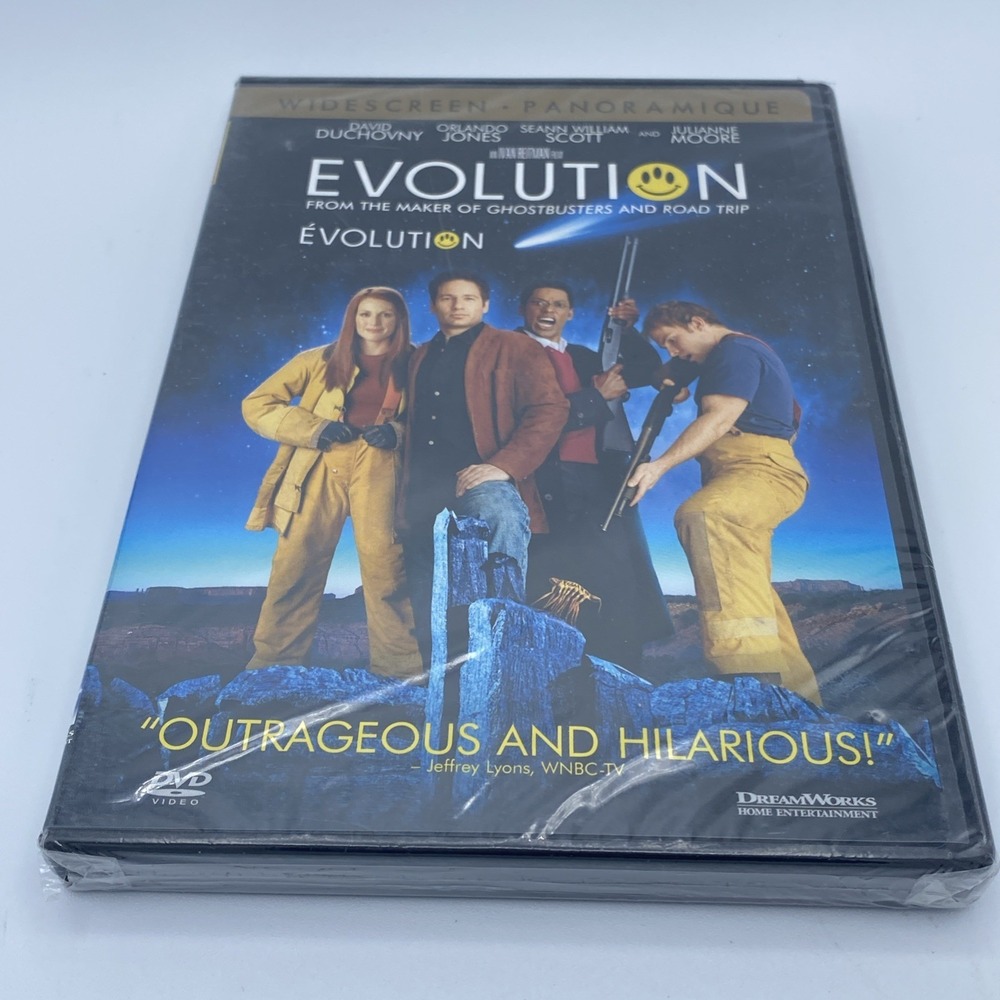 Evolution (DVD, 2001) Brand New Widescreen Dreamworks Julianne Moore Sealed